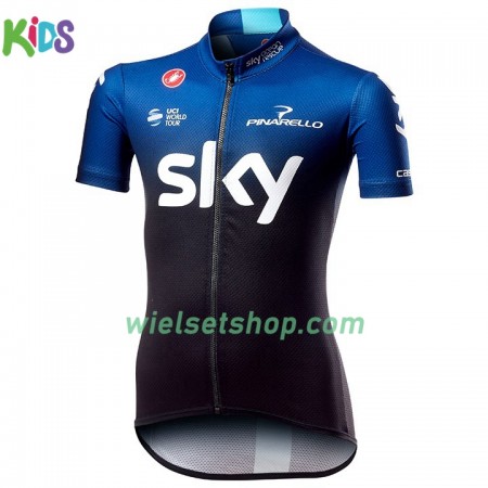 Wielershirt 2019 Team Sky Kids N001